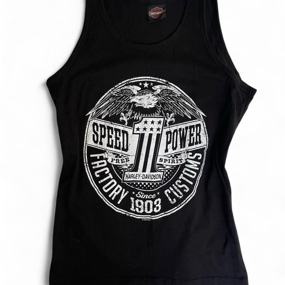 Vintage Harley-Davidson Tank